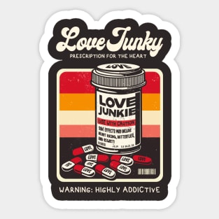 LOVE JUNKIE Sticker